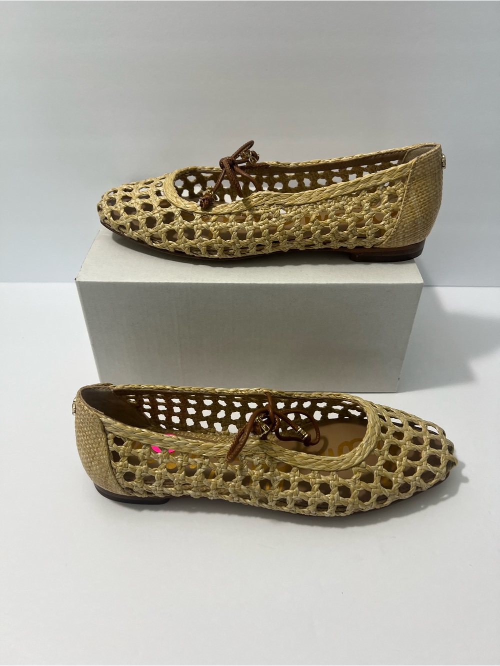 Sam Edelman Women’s Marcie Woven Mary Jane Flats Sz 5 NWOT